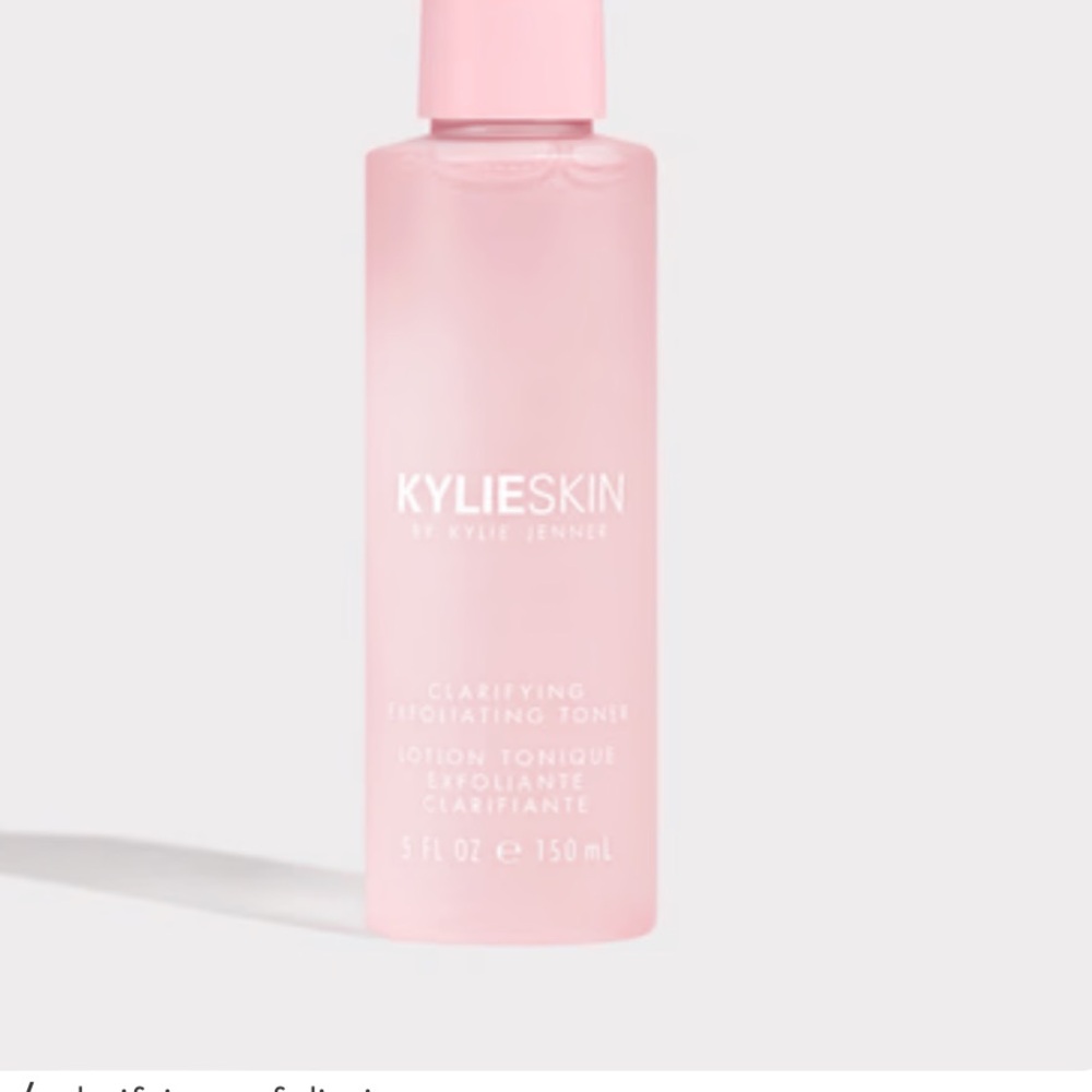 Kylie Skin exfoliating toner
